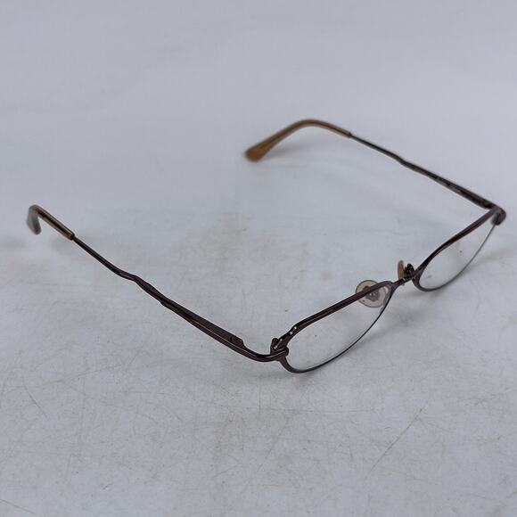 Bebe Tease Fudgy Eyeglasses Frame Unisex Brown Metal Oval Full‎ Rim 49-17-135 - Picture 6 of 14